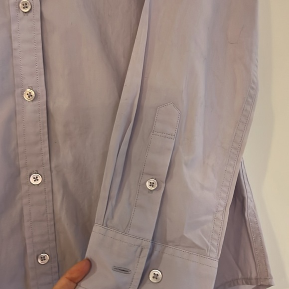 Adriano goldshmeit lavender button down - Picture 3 of 6